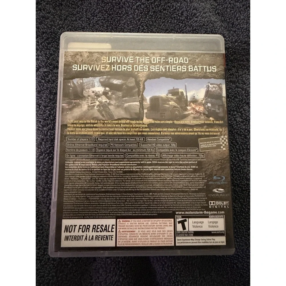 MotorStorm (PS3, 2007)‎
